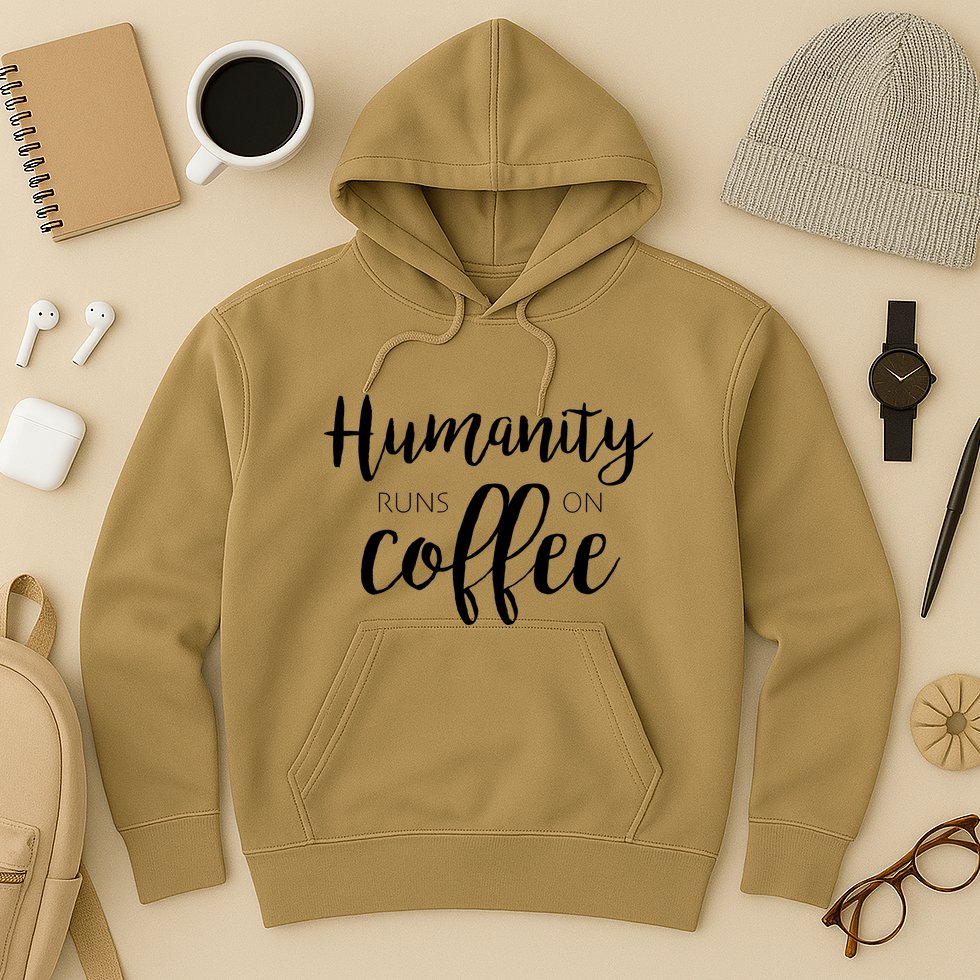 Humanity Runs On Coffee Hoodie