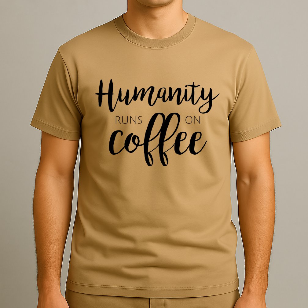 Humanity Runs On Coffee T-Shirt