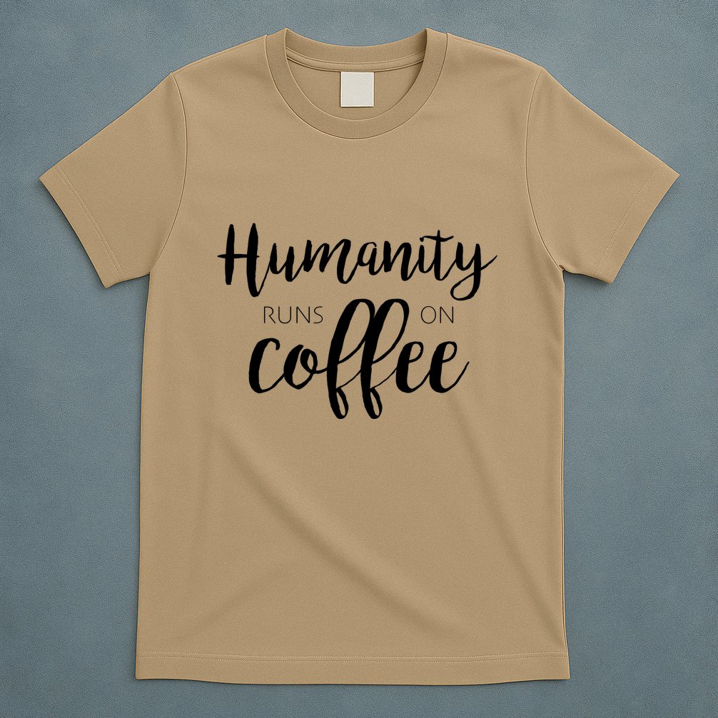 Humanity Runs On Coffee T-Shirt