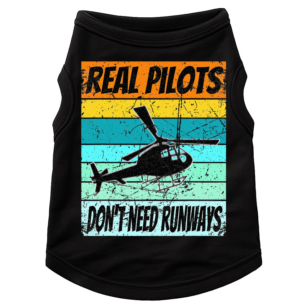 Helicopter Real Pilots Dont Need Runways Doggie Tank