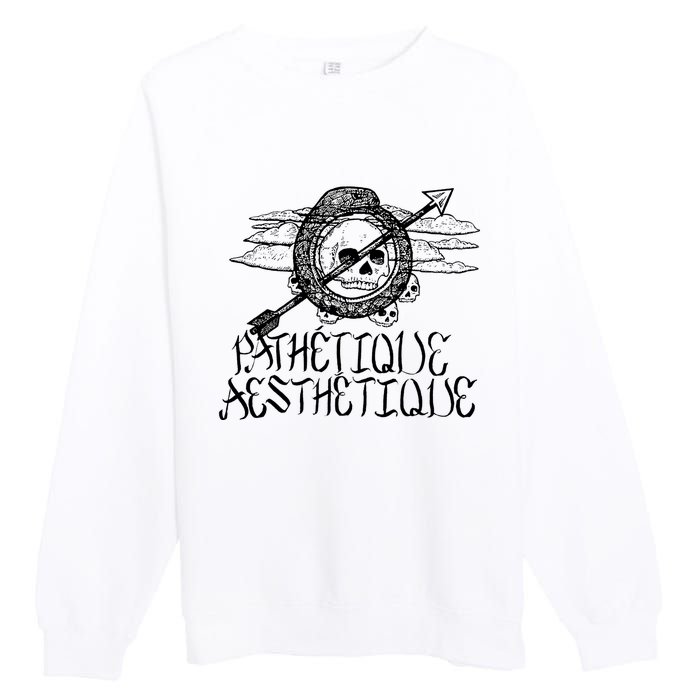 Hello Roar Pathetique Aesthetique Premium Crewneck Sweatshirt