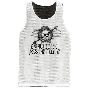 Hello Roar Pathetique Aesthetique Mesh Reversible Basketball Jersey Tank