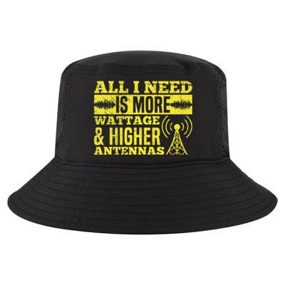 HAM Radio Professional Design for a Ham radio  Cool Comfort Performance Bucket Hat