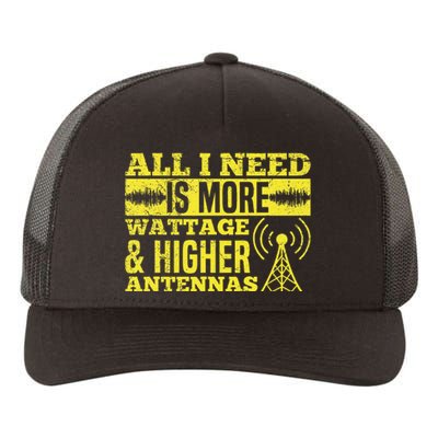 HAM Radio Professional Design for a Ham radio  Yupoong Adult 5-Panel Trucker Hat