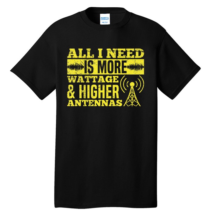 HAM Radio Professional Design for a Ham radio  Tall T-Shirt