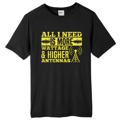 HAM Radio Professional Design for a Ham radio  Tall Fusion ChromaSoft Performance T-Shirt