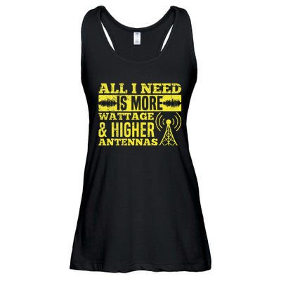 HAM Radio Professional Design for a Ham radio  Ladies Essential Flowy Tank