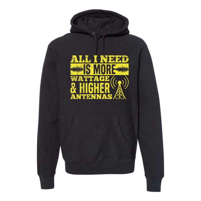 HAM Radio Professional Design for a Ham radio  Premium Hoodie