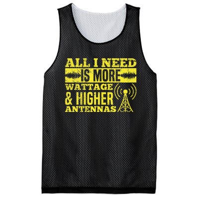 HAM Radio Professional Design for a Ham radio  Mesh Reversible Basketball Jersey Tank