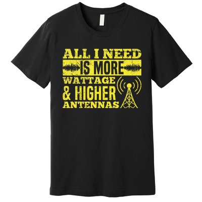 HAM Radio Professional Design for a Ham radio  Premium T-Shirt