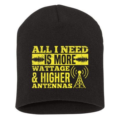 HAM Radio Professional Design for a Ham radio  Short Acrylic Beanie