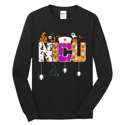 Halloween Retro Party for NICU Nurses and Nursing Students Tall Long Sleeve T-Shirt