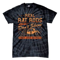 Hot Rod Rusty Car Dont Shine Vintage Rat Rod Tie-Dye T-Shirt