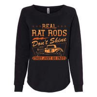 Hot Rod Rusty Car Dont Shine Vintage Rat Rod Womens California Wash Sweatshirt