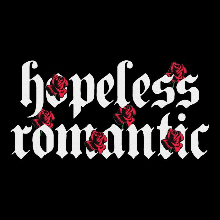 Hopeless Romantic Roses Rose Aesthetic Grunge Gothic Goth Kids T-Shirt