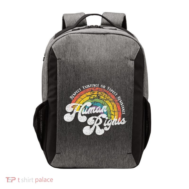 Human Rights  Respect Existence Or Expect Resistance Vector Backpack