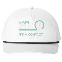 Ham Radioham Radio ItS A Contact Sport Snapback Five-Panel Rope Hat