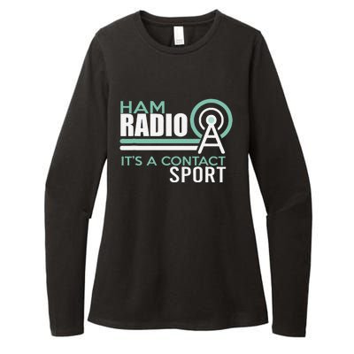 Ham Radioham Radio ItS A Contact Sport Womens CVC Long Sleeve Shirt