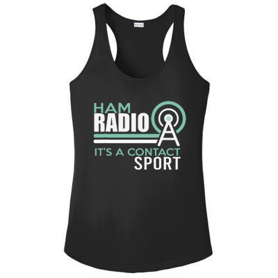 Ham Radioham Radio ItS A Contact Sport Ladies PosiCharge Competitor Racerback Tank