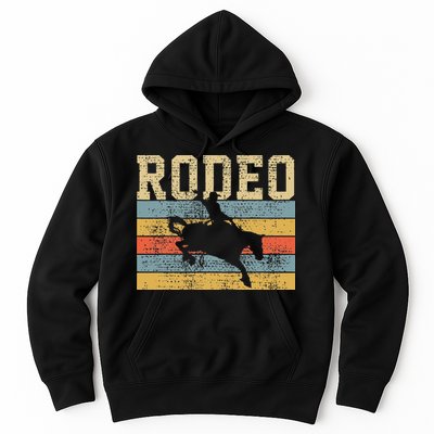 Horse Riding Retro Vintage Western Country Hoodie