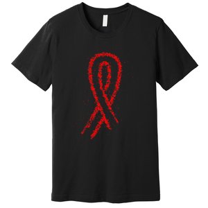 Hiv Red Ribbon World Aids Day Premium T-Shirt