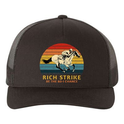 Horse Racing Rich Strike Be The 801 Chance Derby Winner Yupoong Adult 5-Panel Trucker Hat