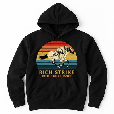 Horse Racing Rich Strike Be The 801 Chance Derby Winner Hoodie