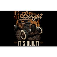 Hot Rod Rusty Car Its Not Bought Its Built Vintage Rat Rod Bumper Sticker