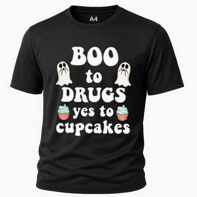 Halloween Red Ribbon Week Say BOO To Say Yes To Cupcakes Performance Shirt