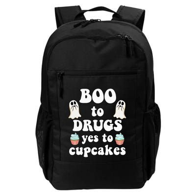 Halloween Red Ribbon Week Say BOO To Say Yes To Cupcakes Backpack