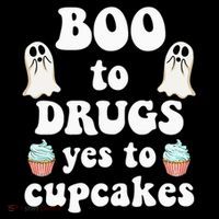 Halloween Red Ribbon Week Say BOO To Say Yes To Cupcakes Sustainable Bucket Hat