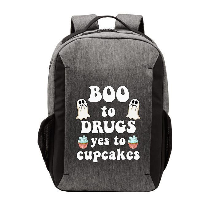Halloween Red Ribbon Week Say BOO To Say Yes To Cupcakes Vector Backpack