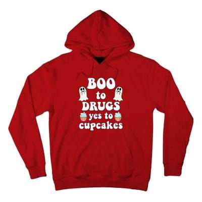Halloween Red Ribbon Week Say BOO To Say Yes To Cupcakes Tall Hoodie