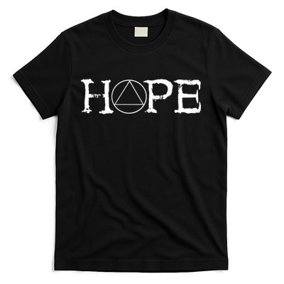 Hope Recover Sobriety Recovery Alcoholic Sober T-Shirt