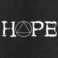 Hope Recover Sobriety Recovery Alcoholic Sober Golf Towel