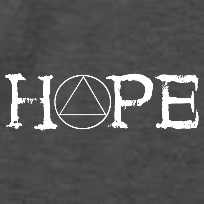 Hope Recover Sobriety Recovery Alcoholic Sober Vector Backpack