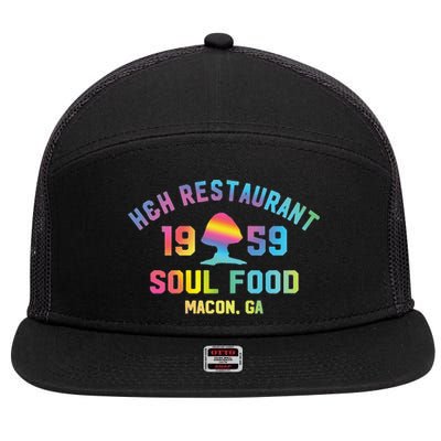 H&H Restaurant Soul Food Macon Ga 1959 7 Panel Mesh Trucker Snapback Hat