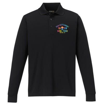 H&H Restaurant Soul Food Macon Ga 1959 Performance Long Sleeve Polo