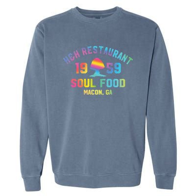 H&H Restaurant Soul Food Macon Ga 1959 Garment-Dyed Sweatshirt