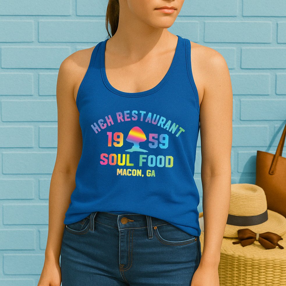 H&H Restaurant Soul Food Macon Ga 1959 Womens Tank Top