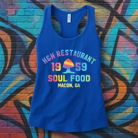 H&H Restaurant Soul Food Macon Ga 1959 Womens Tank Top