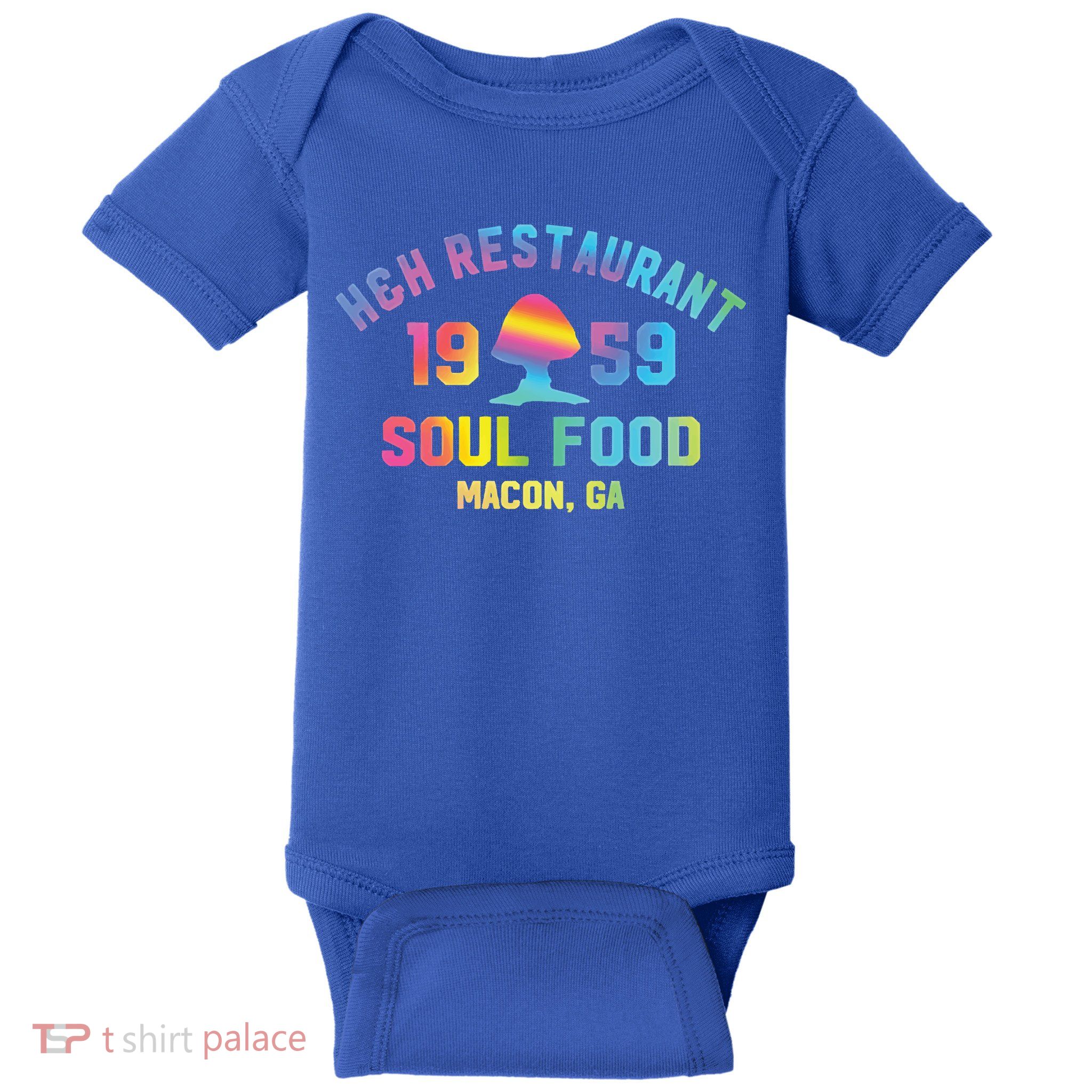 H&H Restaurant Soul Food Macon Ga 1959 Baby Bodysuit