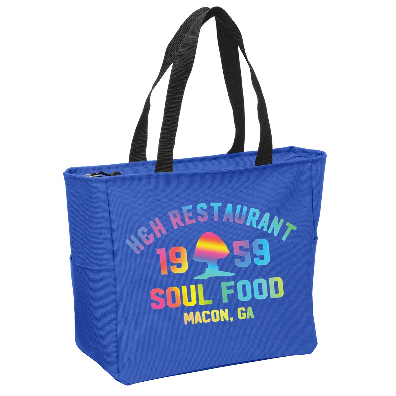 H&H Restaurant Soul Food Macon Ga 1959 Zip Tote Bag