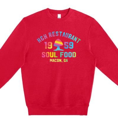 H&H Restaurant Soul Food Macon Ga 1959 Premium Crewneck Sweatshirt