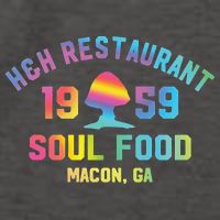 H&H Restaurant Soul Food Macon Ga 1959 Vector Backpack