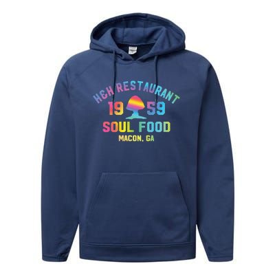 H&H Restaurant Soul Food Macon Ga 1959 Performance Fleece Hoodie