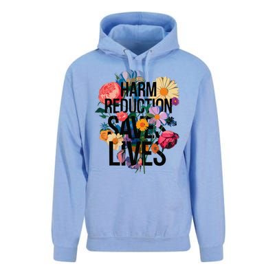 Harm Reduction Saves Lives Mental Health Awareness Month Unisex Surf Hoodie