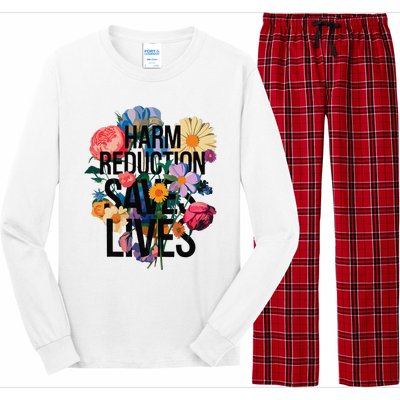 Harm Reduction Saves Lives Mental Health Awareness Month Long Sleeve Pajama Set