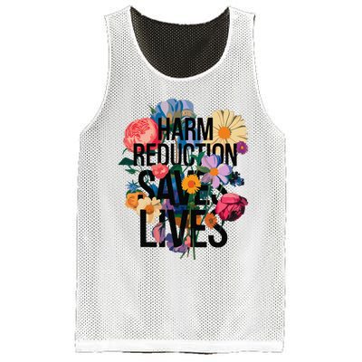 Harm Reduction Saves Lives Mental Health Awareness Month Mesh Reversible Basketball Jersey Tank