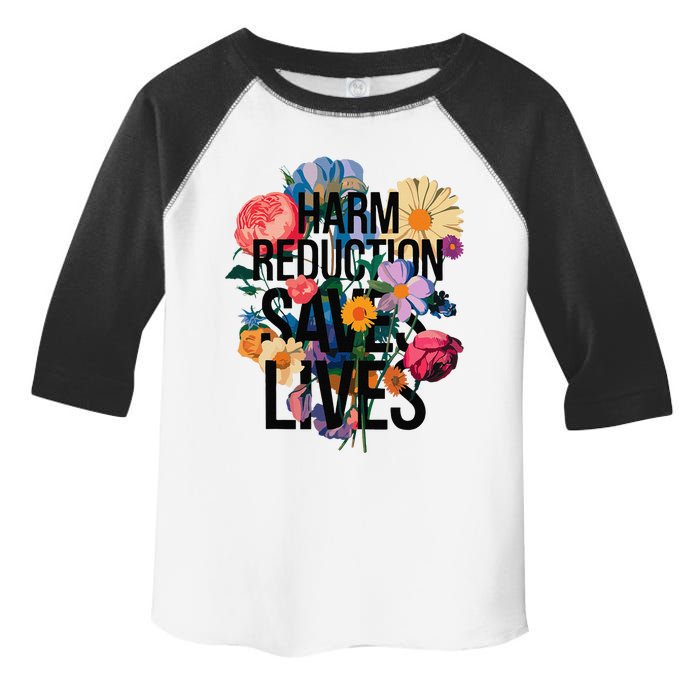 Harm Reduction Saves Lives Mental Health Awareness Month Toddler Fine Jersey T-Shirt